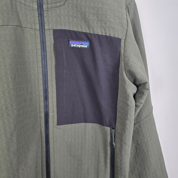 Patagonia Men's Size S R2 TechFace Jacket Full Zip Pine Needle Green 83626 - Picture 2 of 5